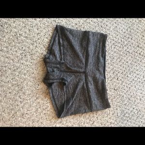 Gray Booty Tight Shorts Lululemon